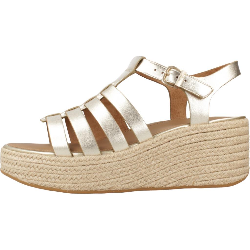 FITFLOP  W PLATFFORMS ESPADR en color PLATINO  (2)