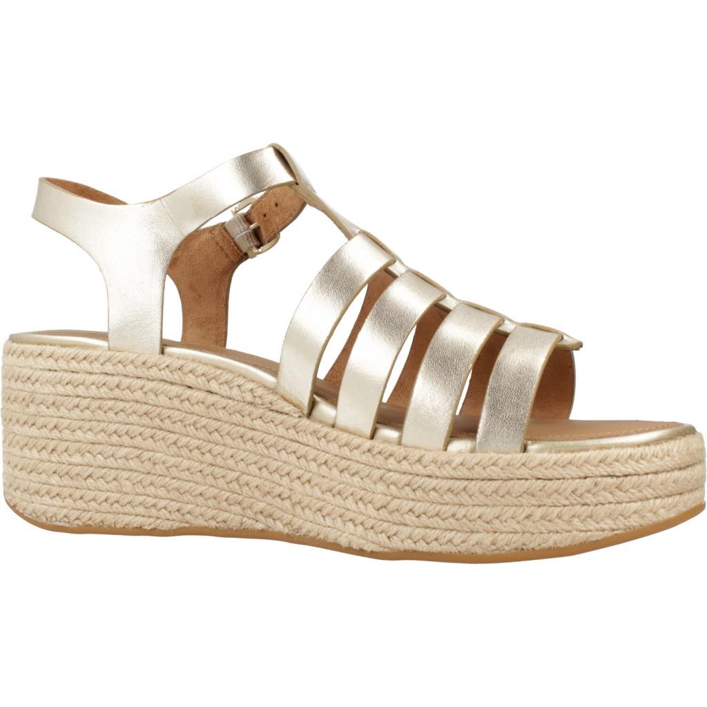 FITFLOP  W PLATFFORMS ESPADR en color PLATINO  (5)