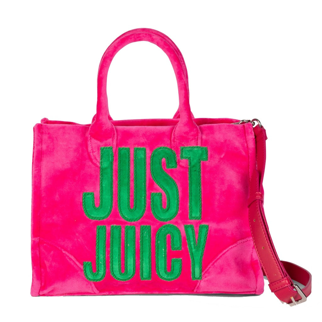 JUICY COUTURE IRIS PATCH VELVET M en color RSBRRY (4)