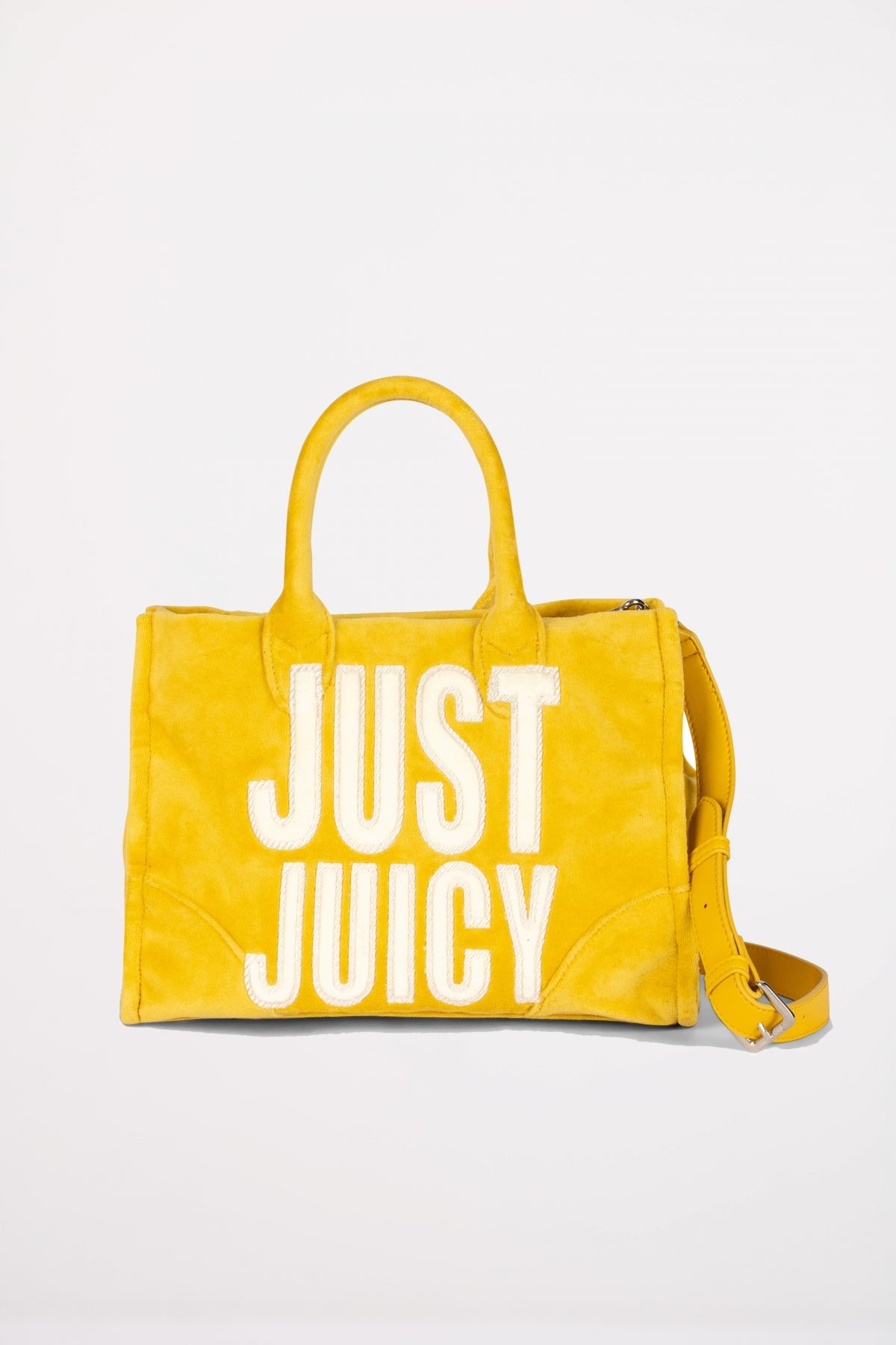 JUICY COUTURE IRIS PATCH VELVET M en color LEMON (1)