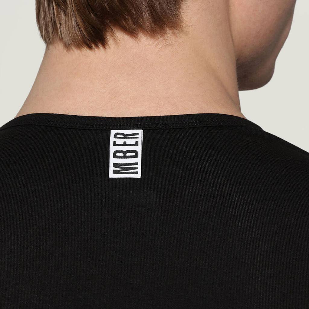 BIKKEMBERGS UNDERWEAR -PACK HOMBRE V-NECK en color BLACK (6)
