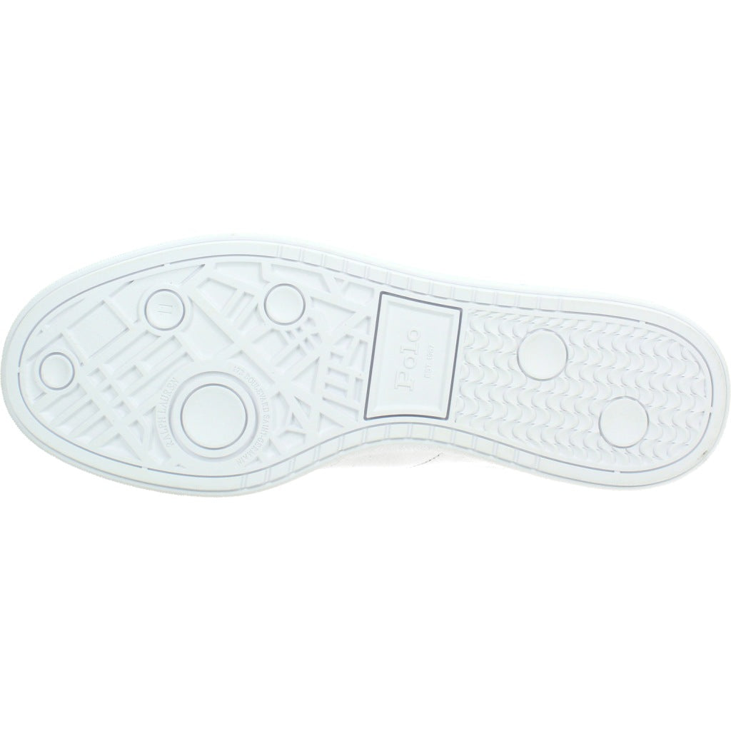 POLO RALPH LAUREN BEDFORD RIB SNEAKERS en color WHITE (7)