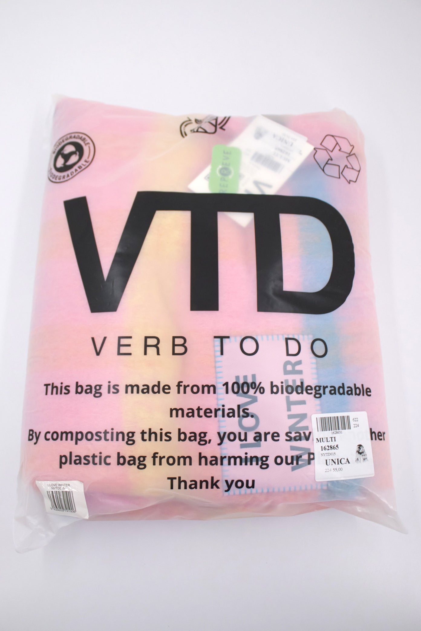 VERB TO DO I LOVE WINTER en color MULTI (4)