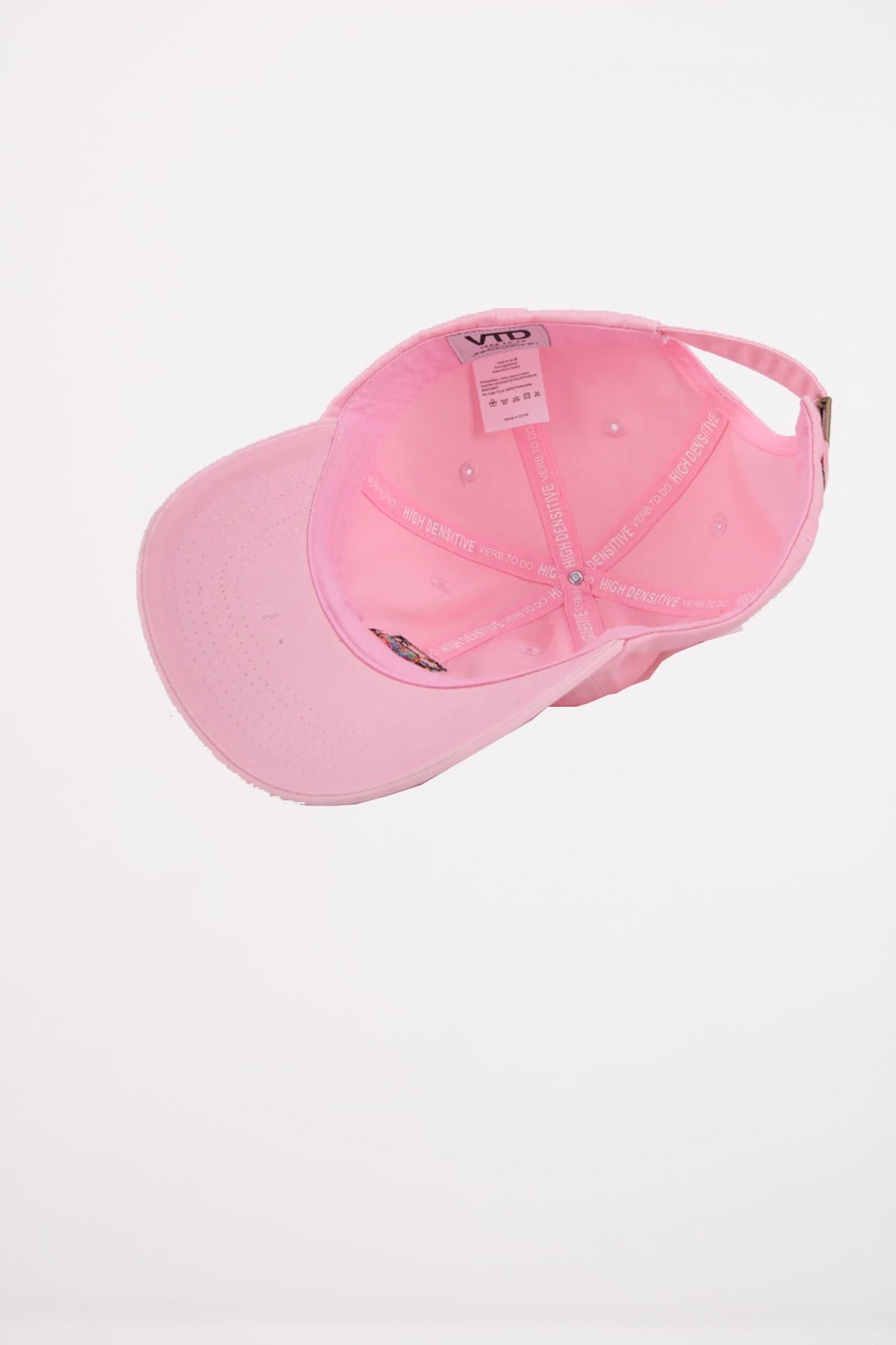 VERB TO DO CAP en color ROSA (3)