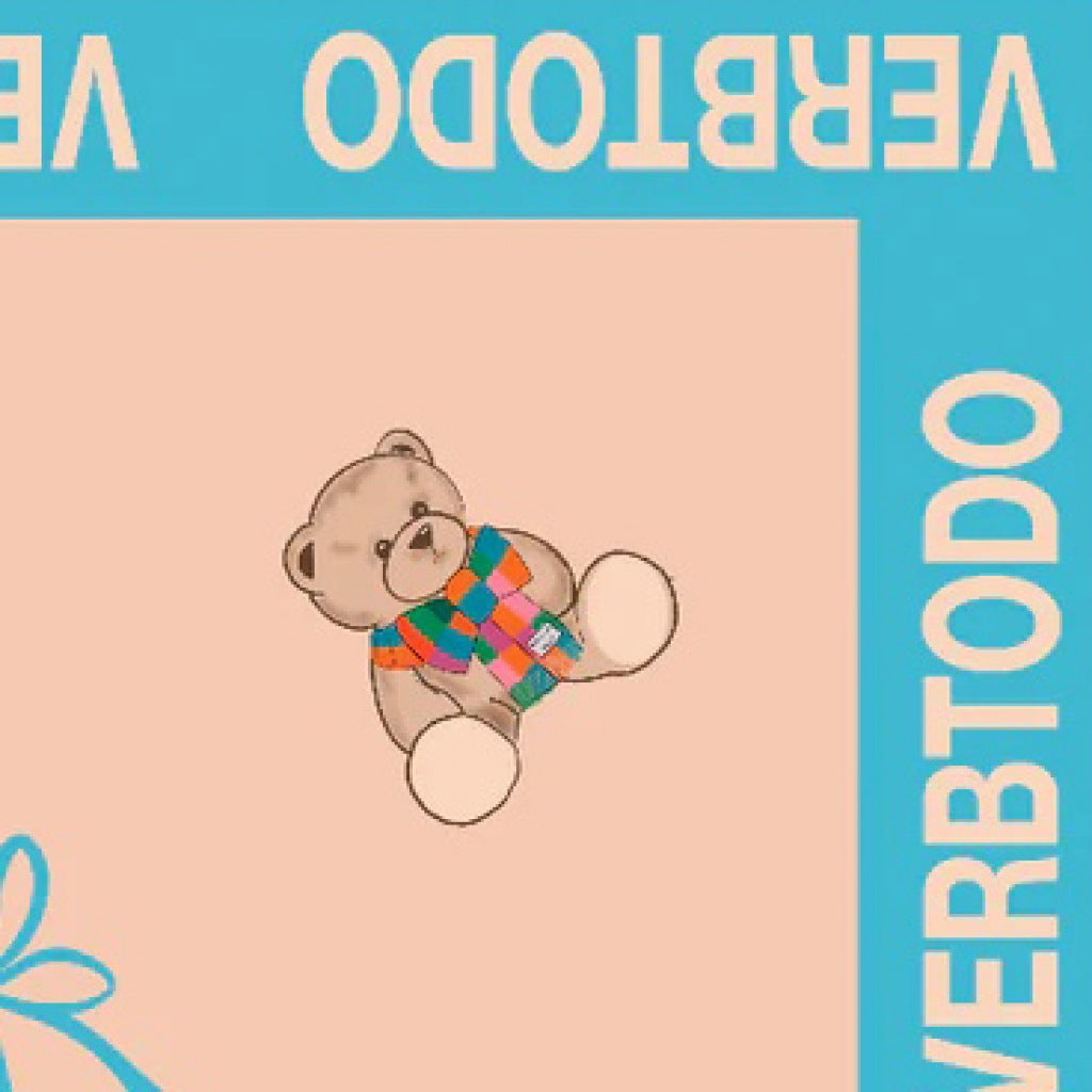 VERB TO DO TEDDY BLUE en color STMPD (4)