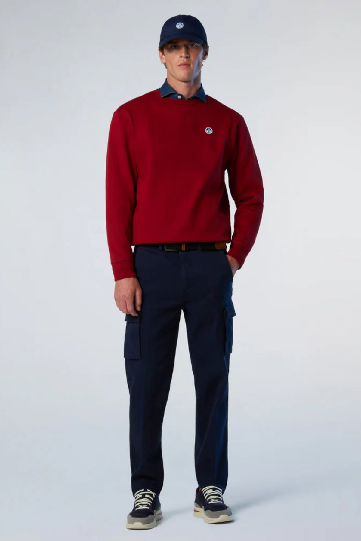 NORTH SAILS CREWNECK SWEATSHIRT en color RED (4)
