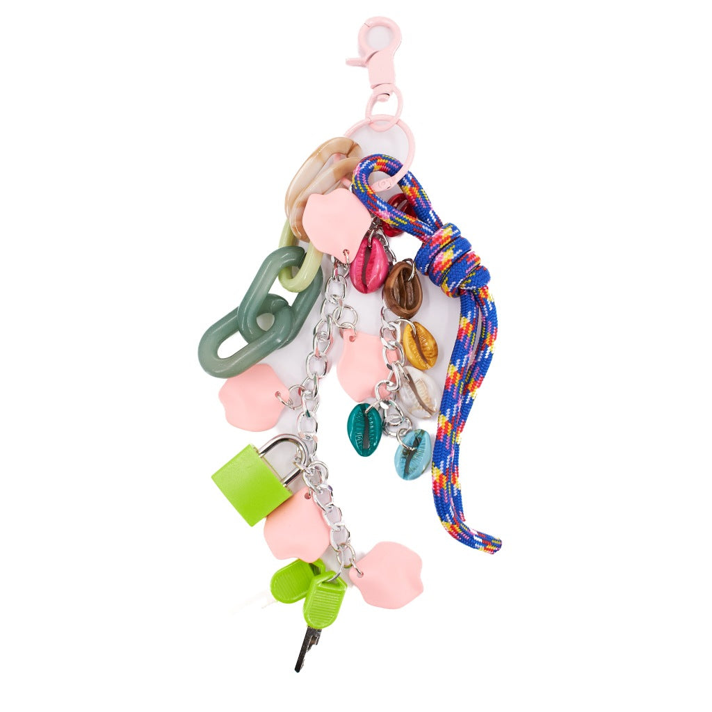 STICKY BESTIE BAG CHARM en color PINK (4)