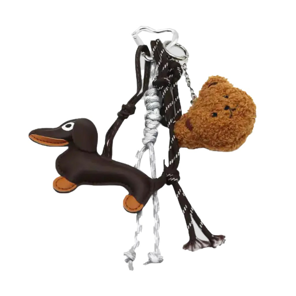 STICKY BESTIE BAGCHARM BCH en color BROWN (3)