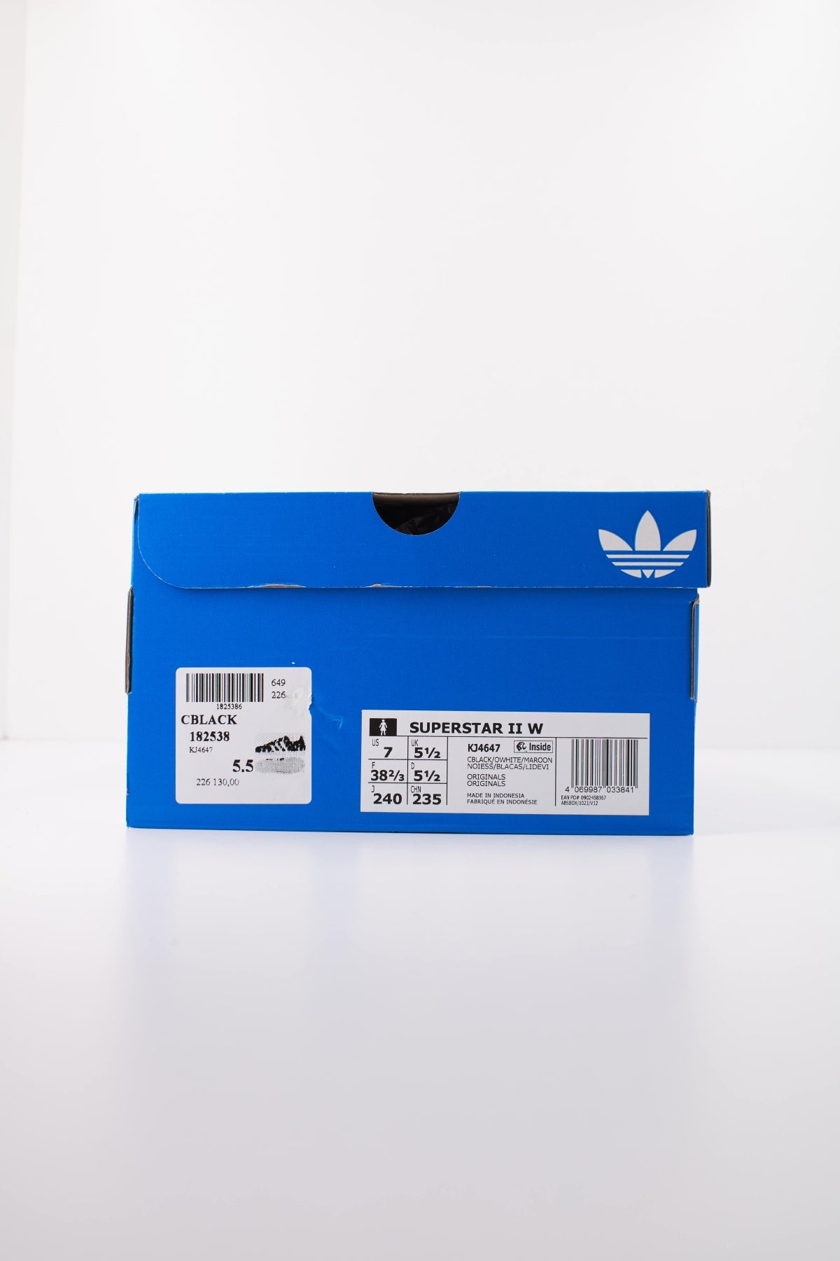 ADIDAS ORIGINALS KJ SUPERSTAR II en color CBLACK (6)