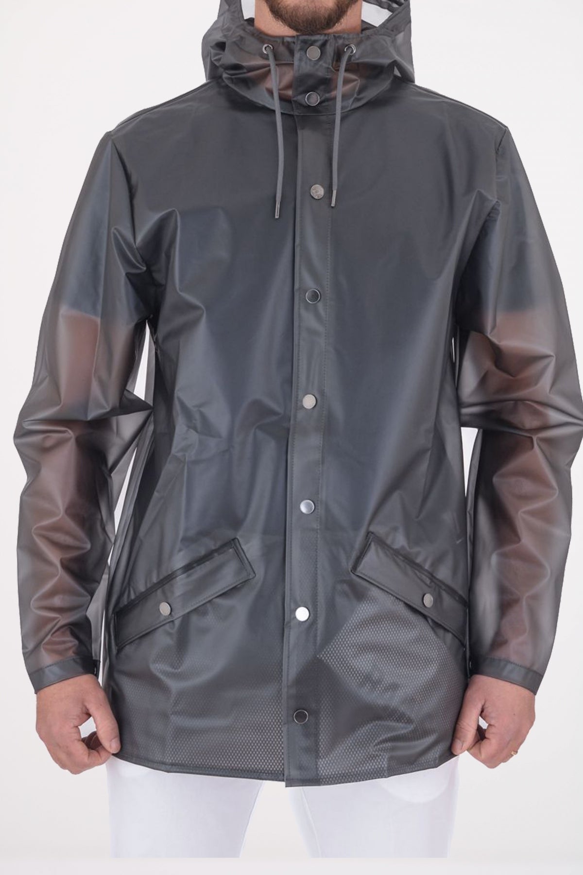 RAINS JACKET V en color MIST (1)