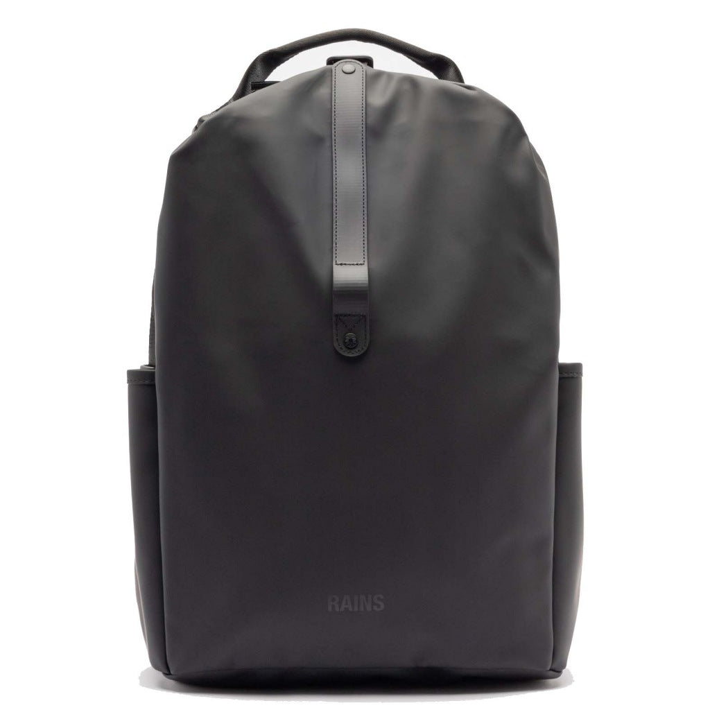 RAINS CLIP FRONT BACKPACK en color BLACK (1)