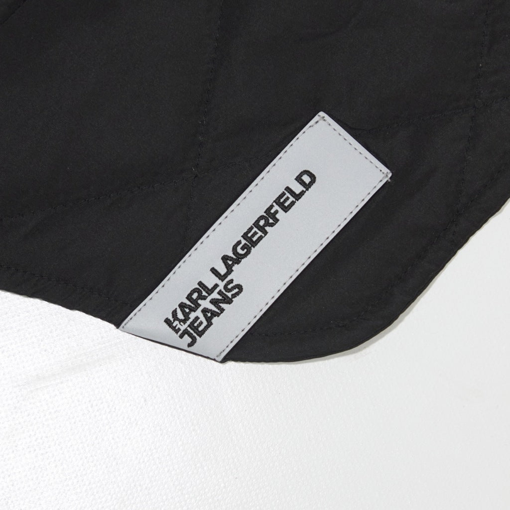 KARL LAGERFELD JEANS KLJ HOODED SCARF en color BLACK (5)