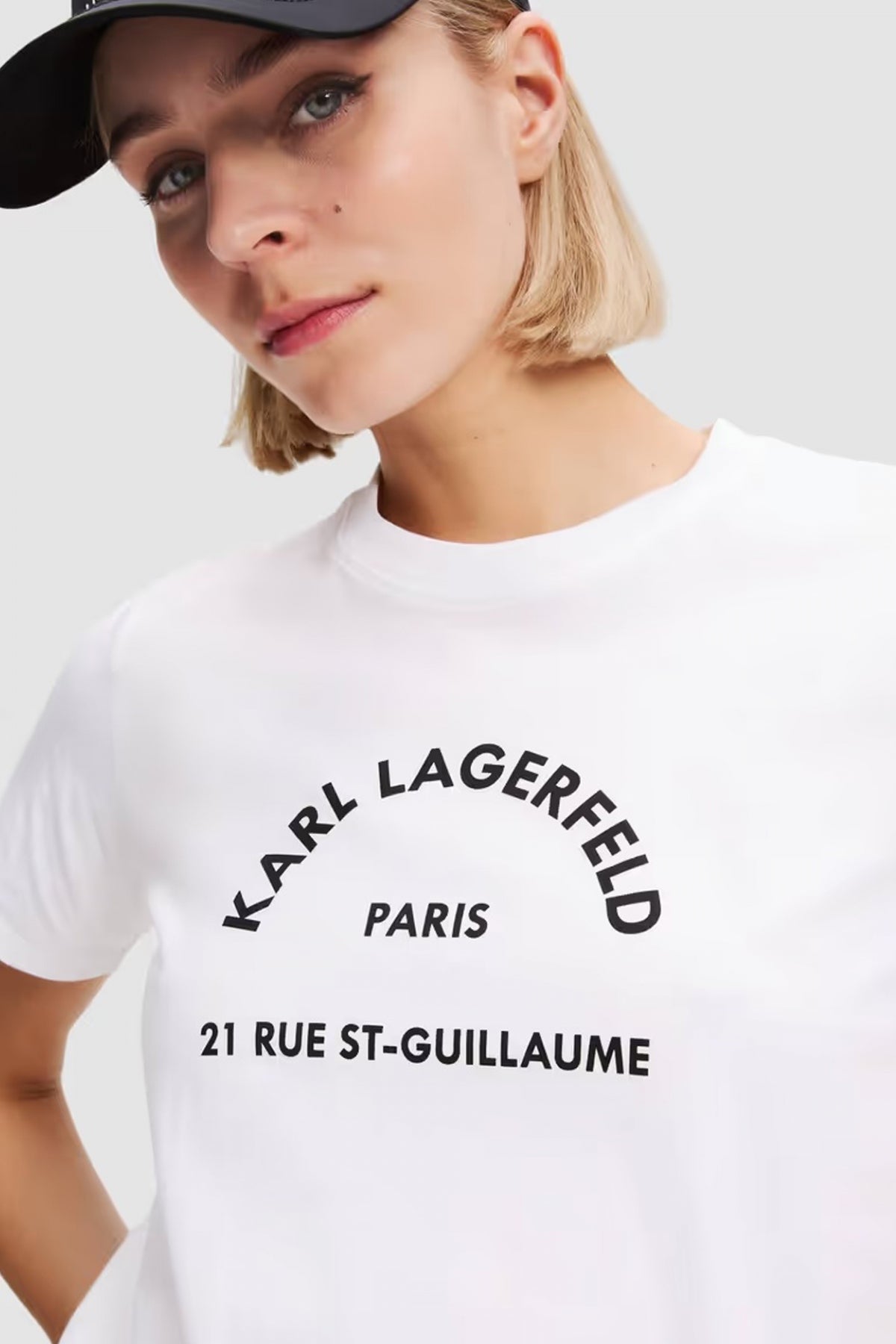 KARL LAGERFELD JEANS RSG T-SHIRT en color WHITE (4)