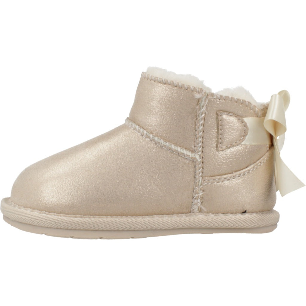 TECNOBABY BOOT BOW en color GOLD (2)