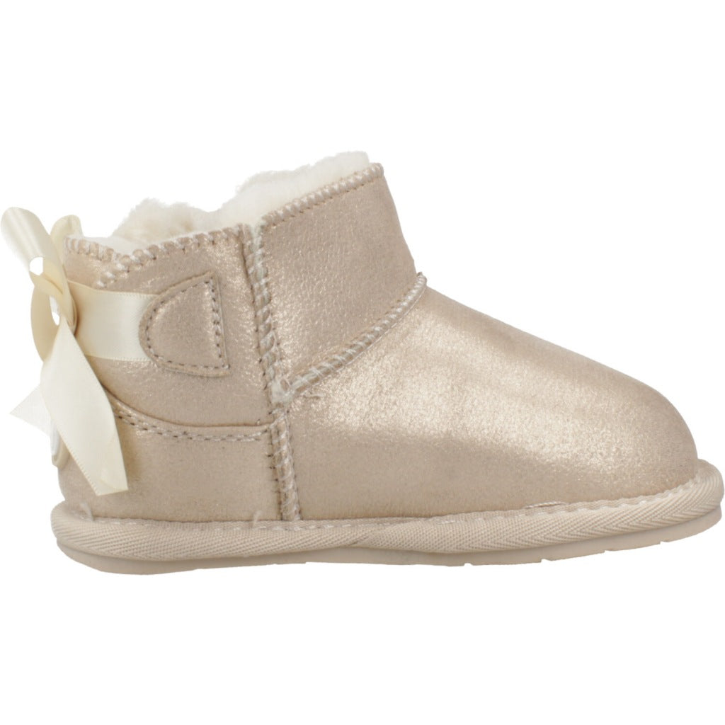 TECNOBABY BOOT BOW en color GOLD (4)