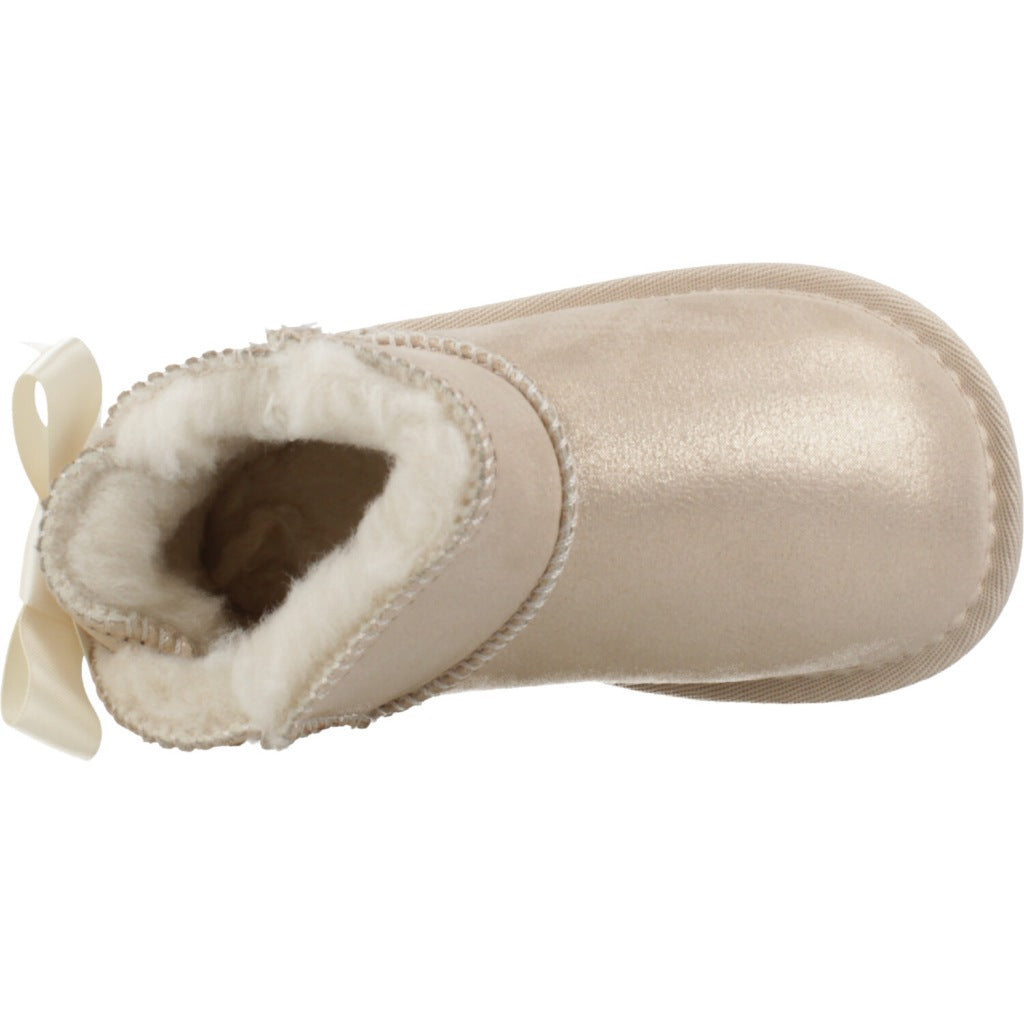 TECNOBABY BOOT BOW en color GOLD (7)