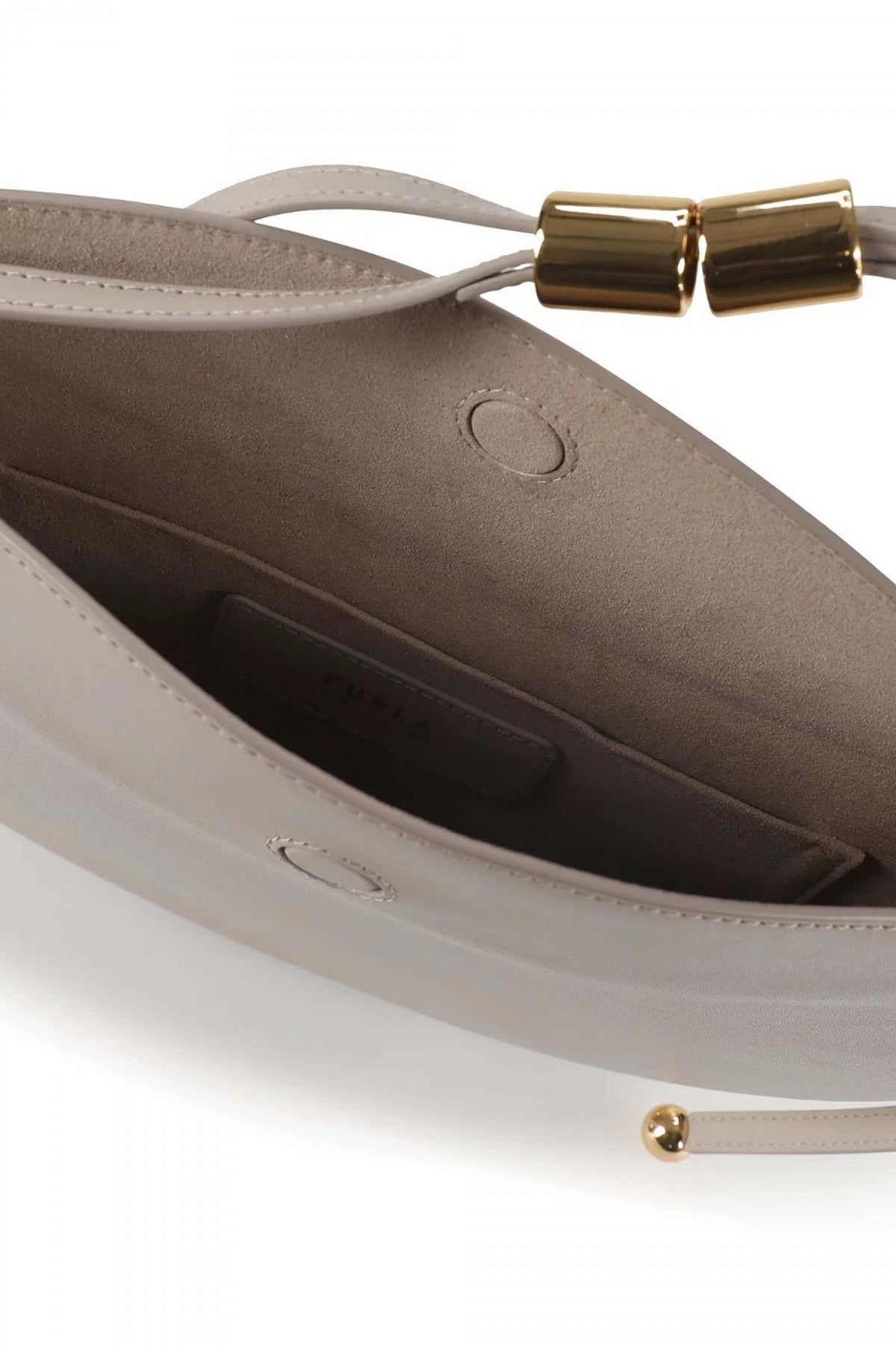 FURLA MOONSTONE M SHOULDER en color LINEN (5)