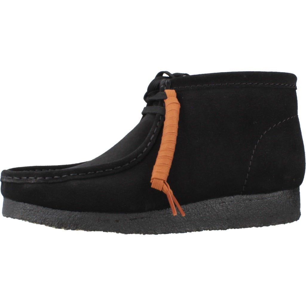 CLARKS ORIGINALS WALLABEE BOOT en color BLACK (2)