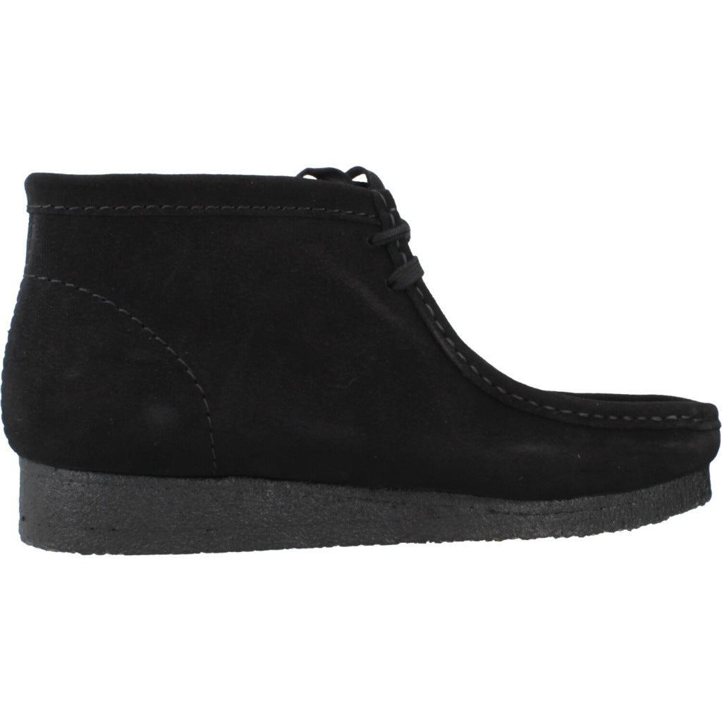CLARKS ORIGINALS WALLABEE BOOT en color BLACK (4)