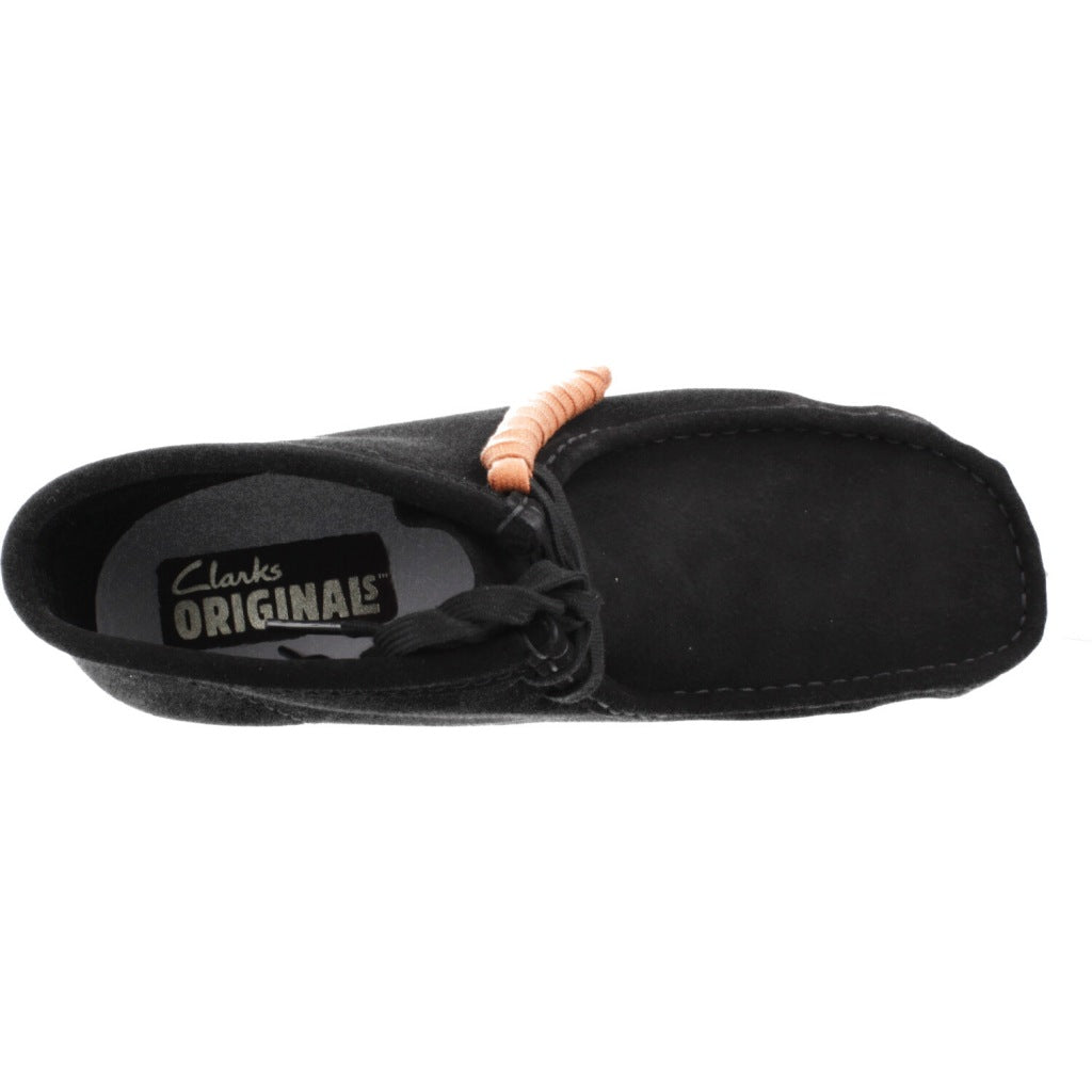 CLARKS ORIGINALS WALLABEE BOOT en color BLACK (7)