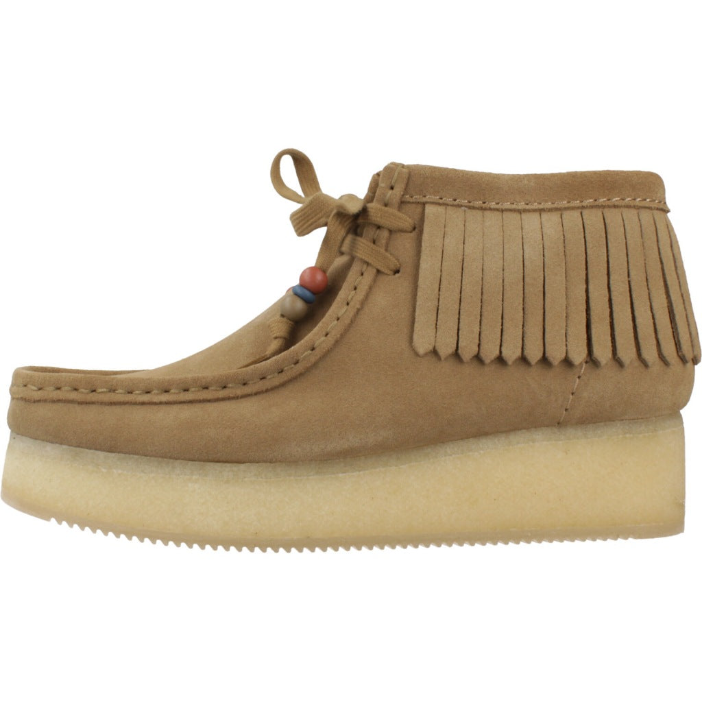 CLARKS ORIGINALS WBWEDGE FRINGE en color TAN (2)