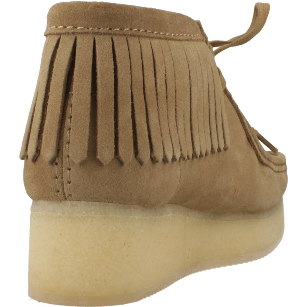CLARKS ORIGINALS WBWEDGE FRINGE en color TAN (3)