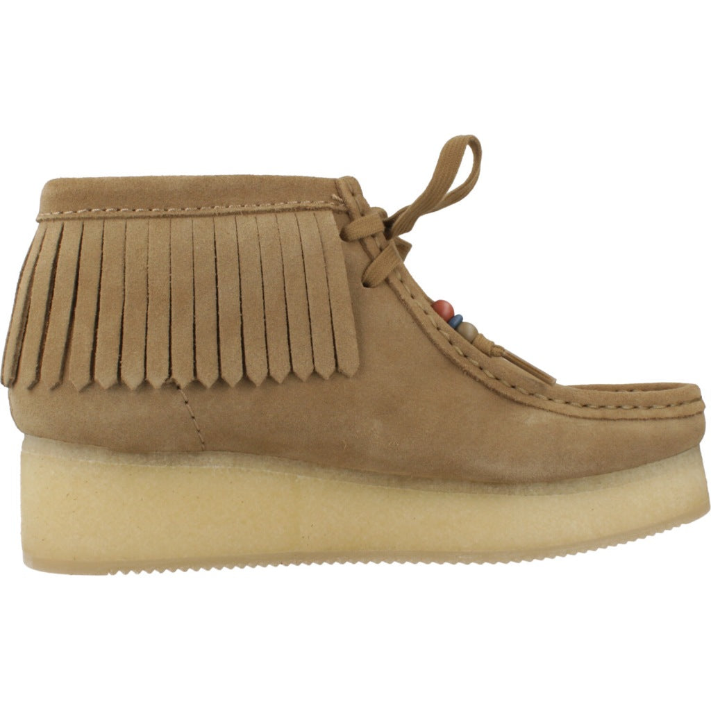 CLARKS ORIGINALS WBWEDGE FRINGE en color TAN (4)