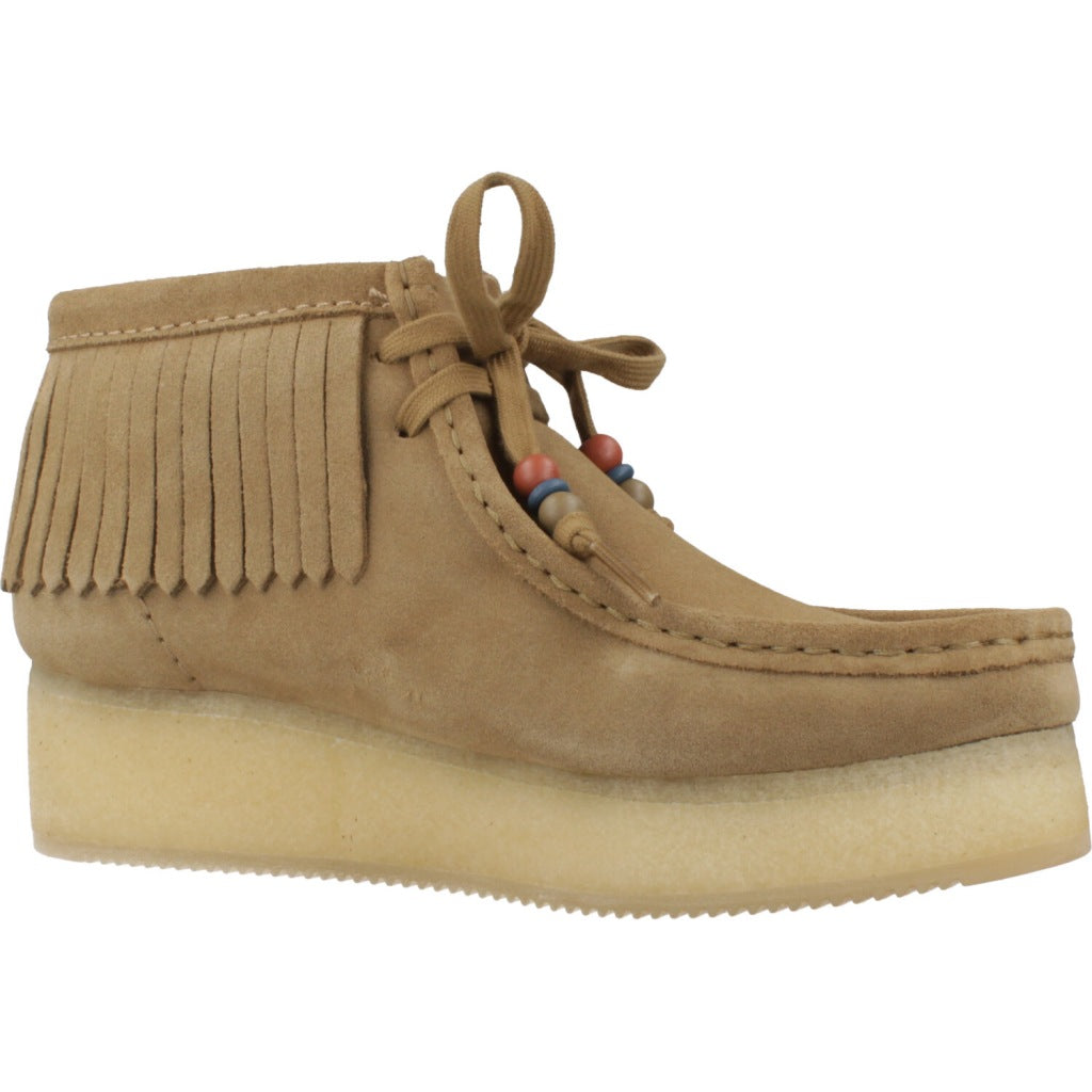 CLARKS ORIGINALS WBWEDGE FRINGE en color TAN (5)