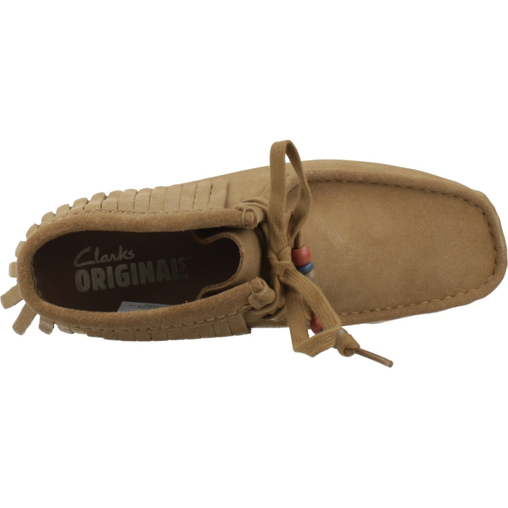 CLARKS ORIGINALS WBWEDGE FRINGE en color TAN (7)