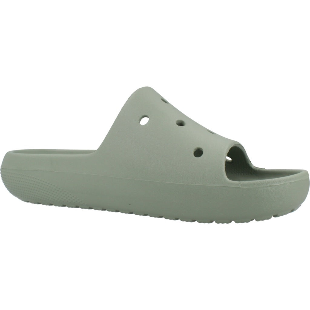CROCS CLASSIC SLIDE V U en color MOSS (5)