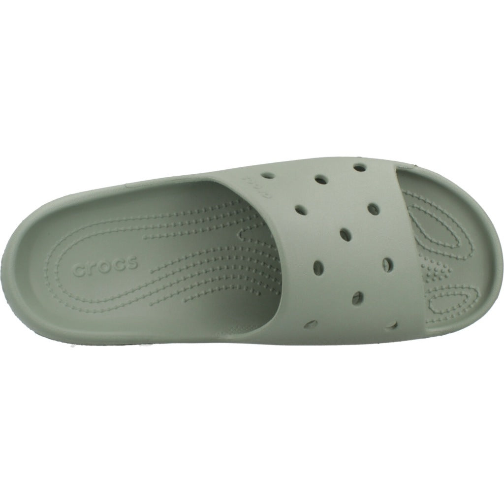 CROCS CLASSIC SLIDE V U en color MOSS (7)