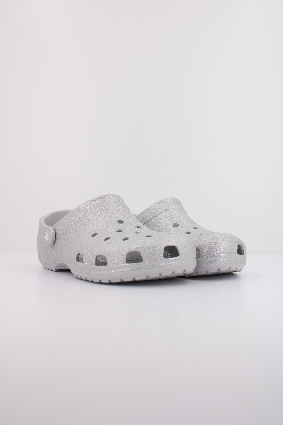 CROCS CLASSIC GLITTER CLO en color SLVGLT (2)