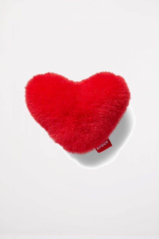CROCS RED FUZZY HEART en color MULTI  (1)