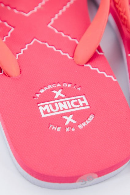 MUNICH BASIC FLIP FLOP SCAL en color CORAL (4)