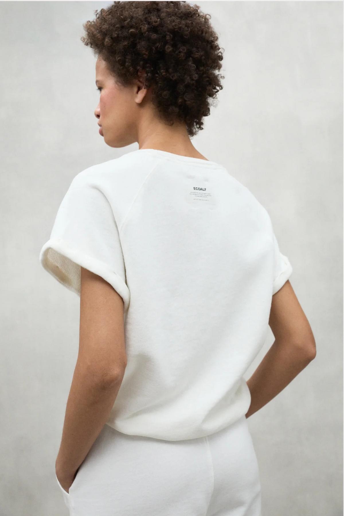 ECOALF REINEALF SWEATSHIRT en color OFFWHT (3)