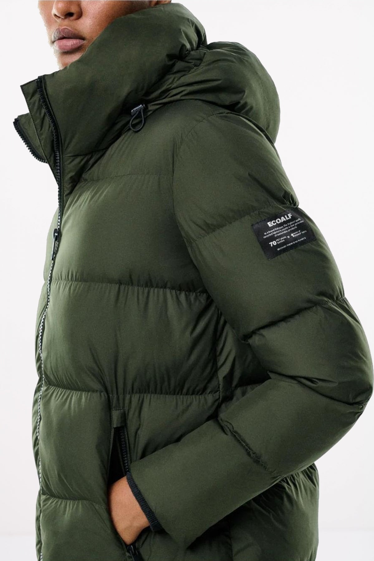 ECOALF MANLIEALF JACKET en color GREEN (4)