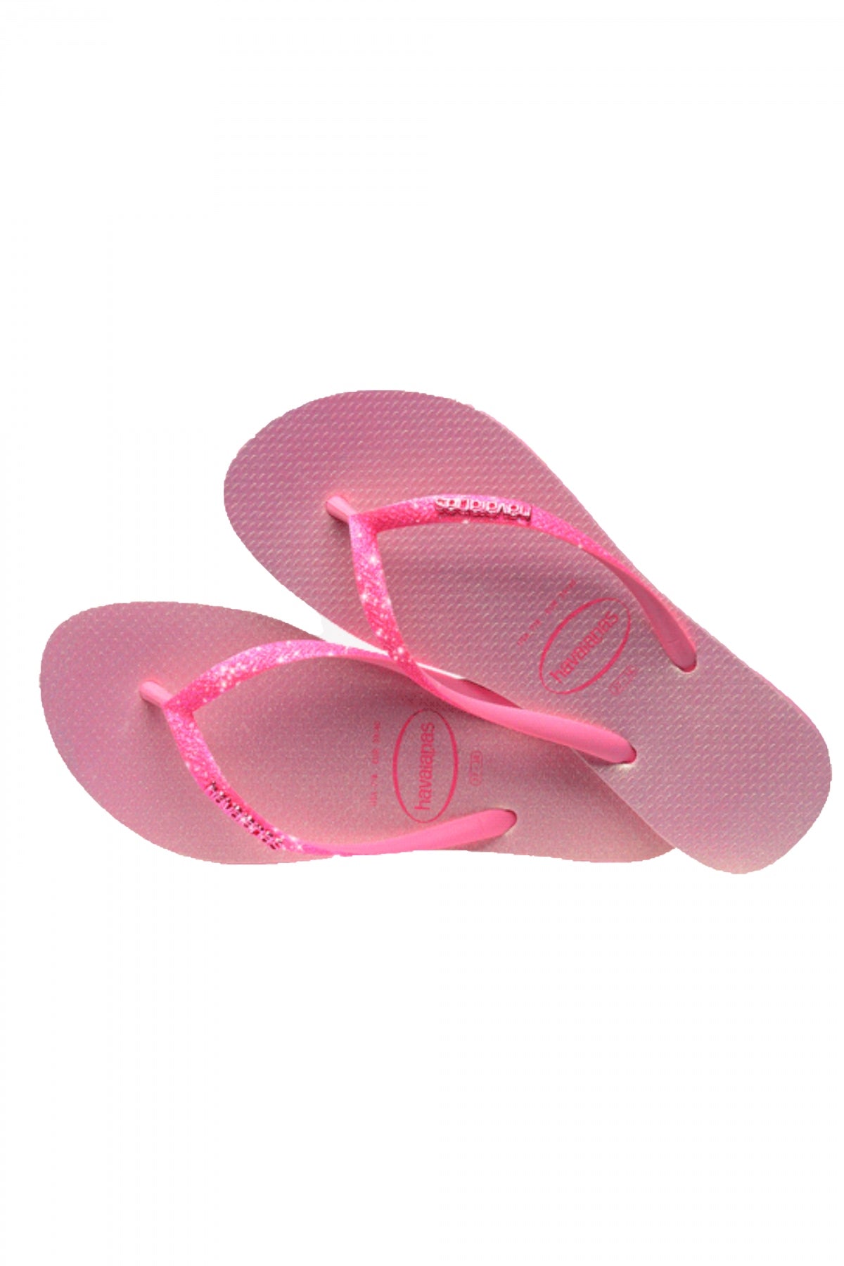 HAVAIANAS SLIM GLITTER IRIDESC en color PINK (4)