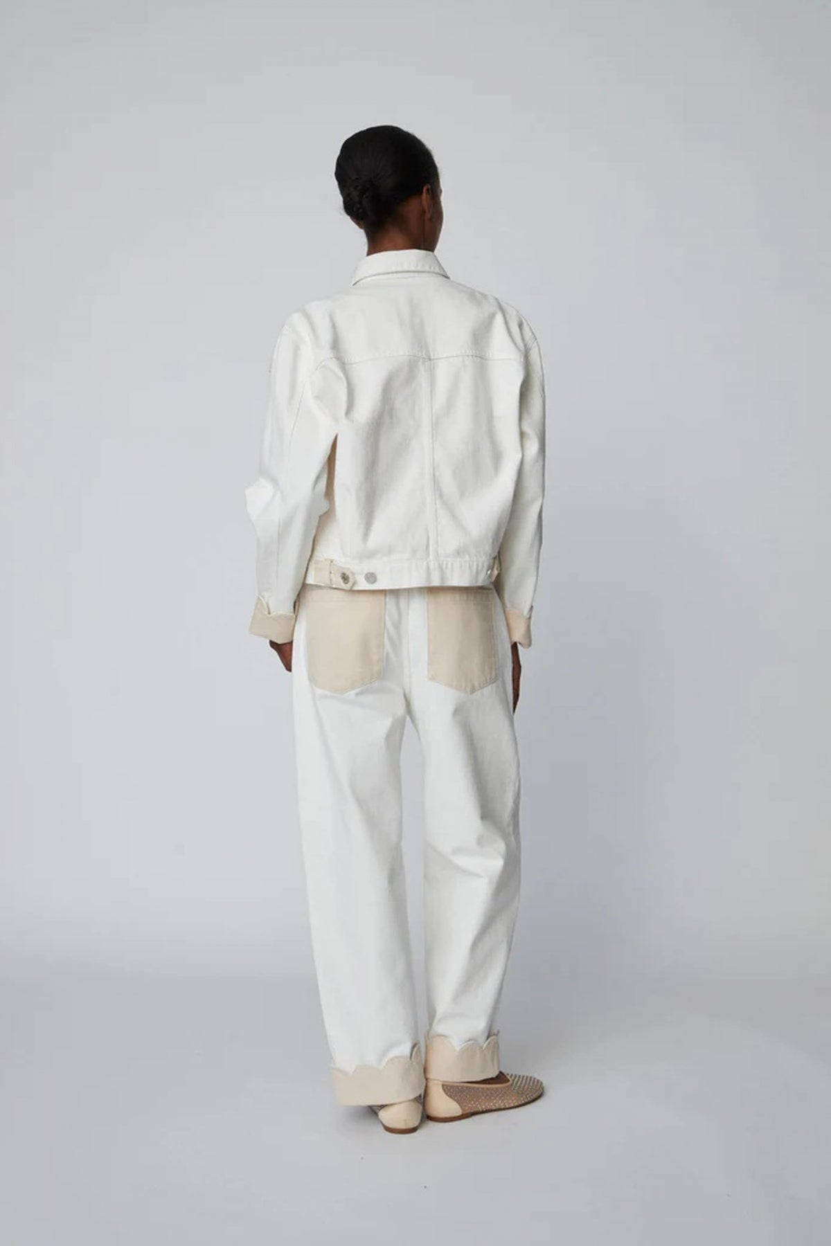 STELLA NOVA TWO-TONED COTTON JAC en color (2)