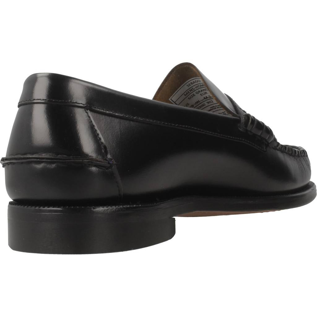 SEBAGO CLASSIC PENNY BRUSHE en color NEGRO (3)