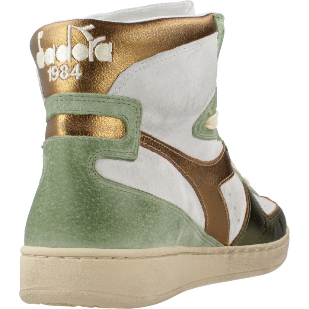 DIADORA HERITAGE ALTO BASKET USED en color (3)