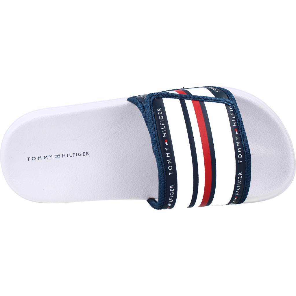 TOMMY HILFIGER CIABATTA PISCINA MAX en color WHITE (7)