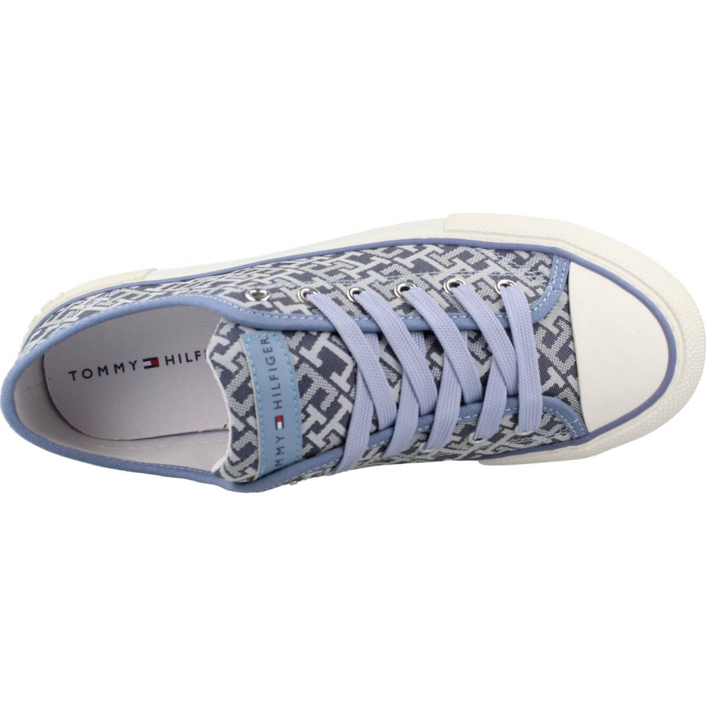 TOMMY HILFIGER SNEAKER LACE UP en color DENIM (7)