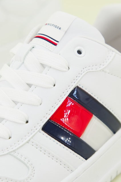 TOMMY HILFIGER LACE UP en color BIANCO (4)