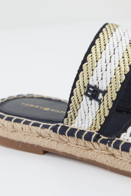 TOMMY HILFIGER GOLDEN WEBBING SANDA en color DW (4)