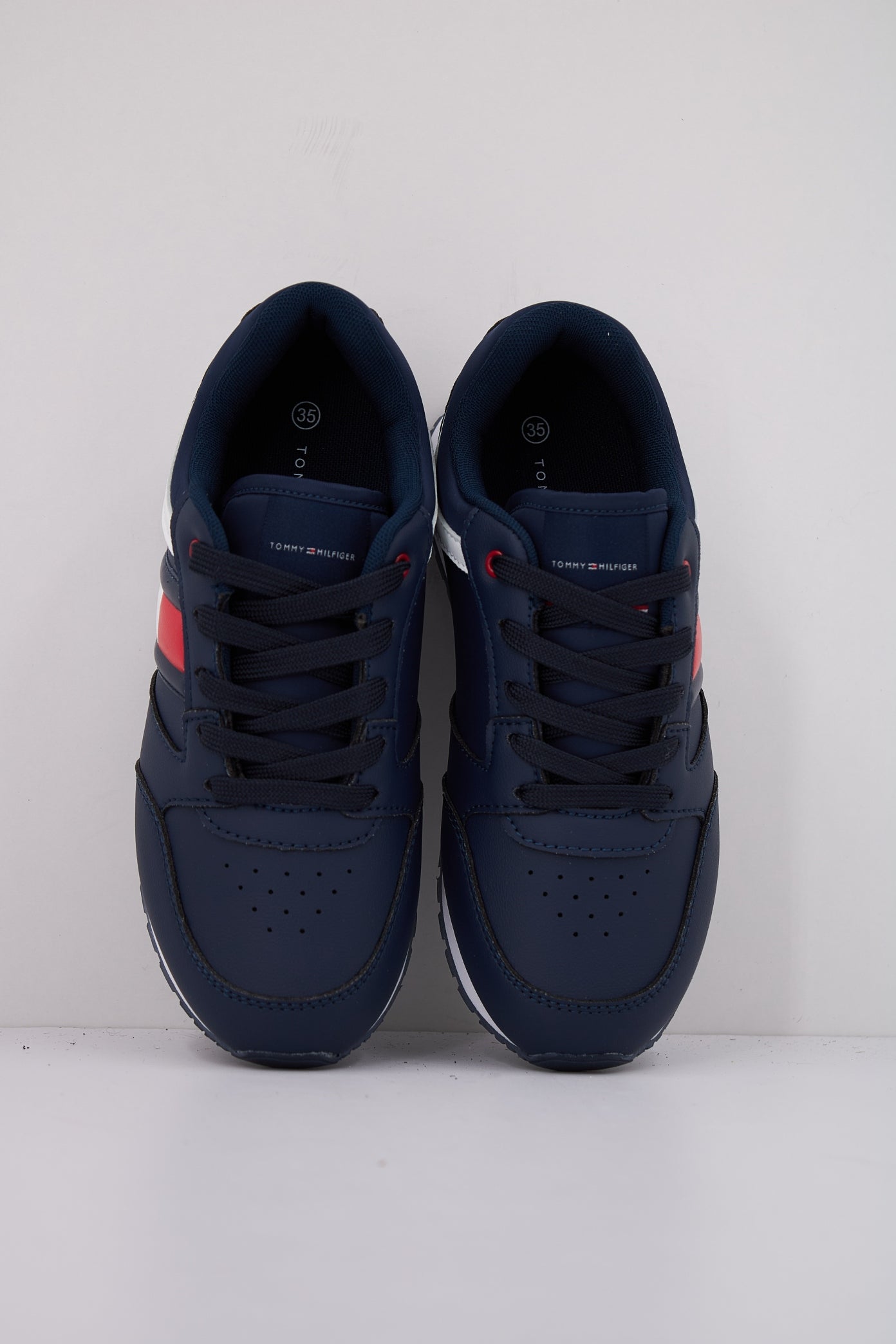 TOMMY HILFIGER LOW CUT LACE-UP en color BLUE (3)