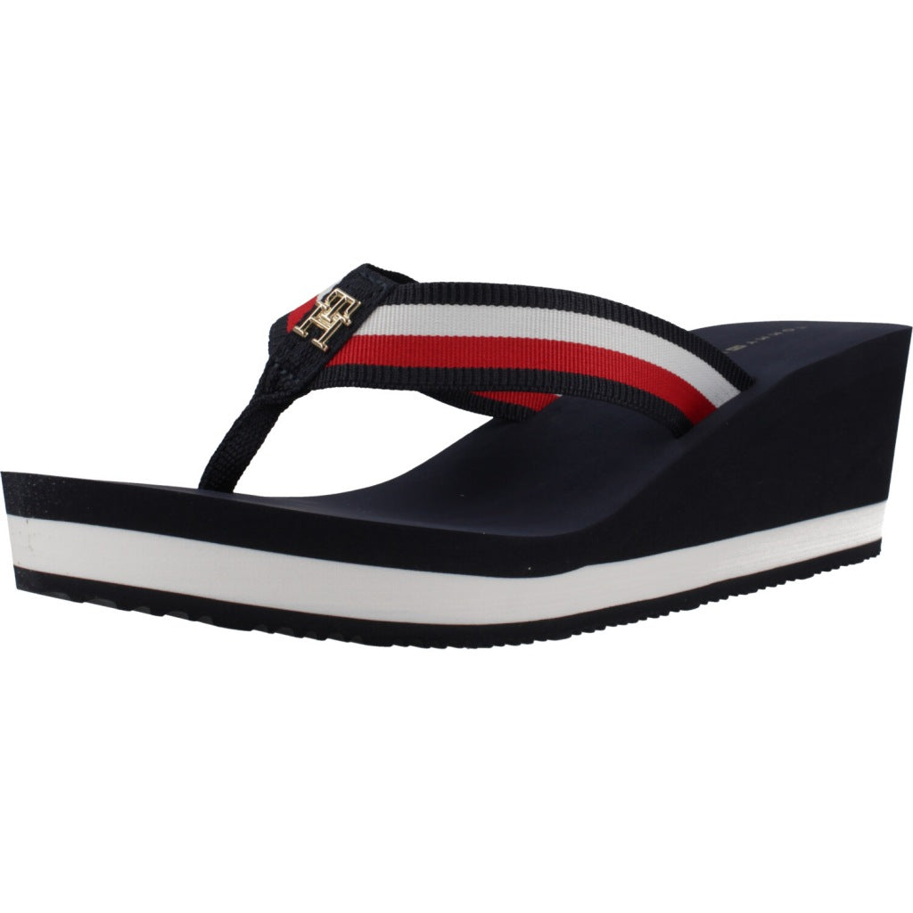 TOMMY HILFIGER CORP MID WEDGE BEACH en color DW (1)