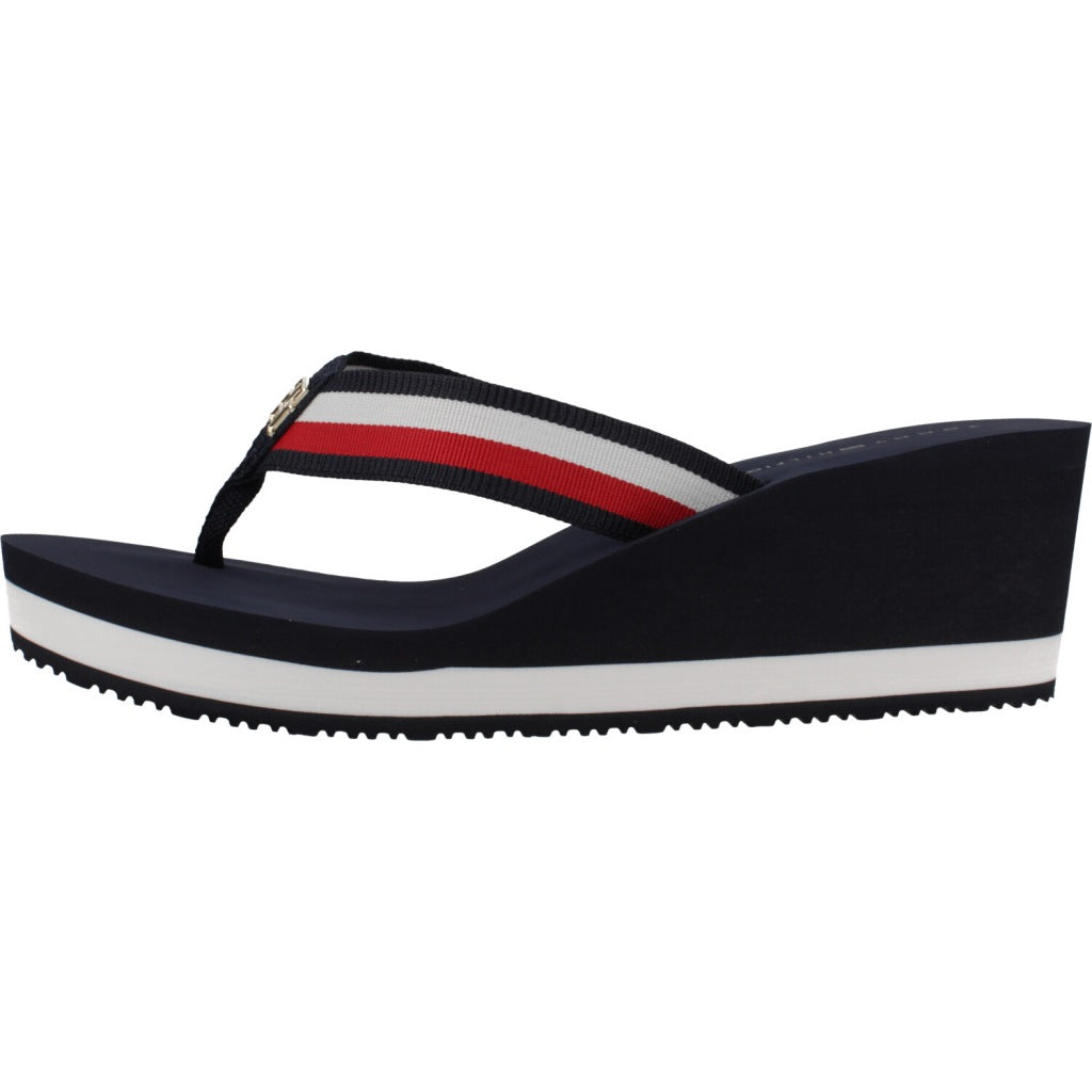 TOMMY HILFIGER CORP MID WEDGE BEACH en color DW (2)