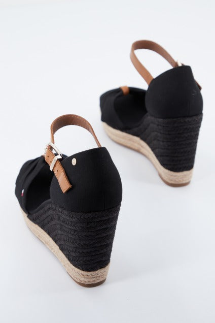 TOMMY HILFIGER BASIC OPEN TOE HIGH en color BDSBLACK (4)