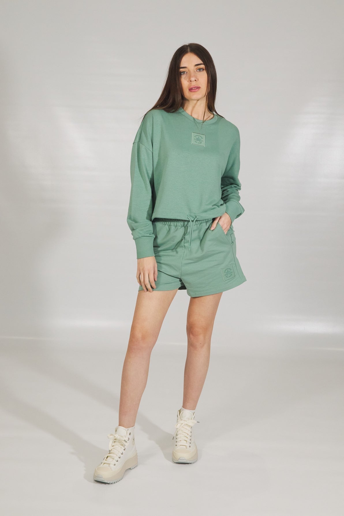 CONVERSE CHUCK TAYLOR EMBRO en color HERBY (4)