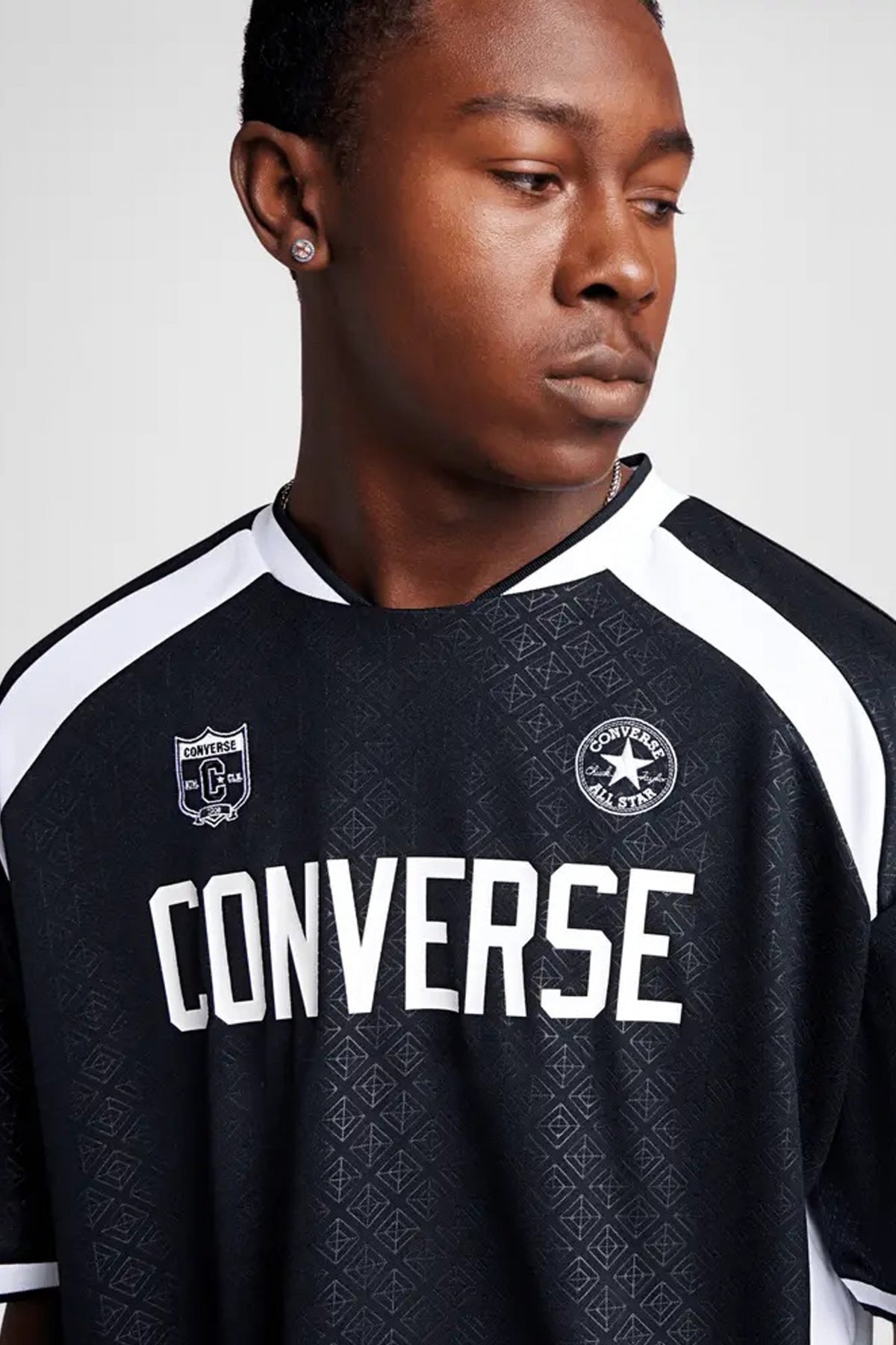 CONVERSE SOCCER JERSEY en color BLACK (4)